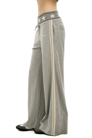 [Moromoro2] Star Ribbed Cotton Sweatpants