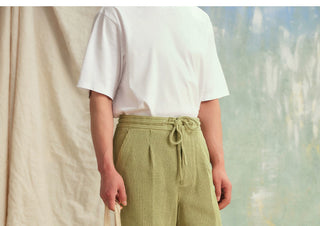 [CULTUM] Knit Drawstring Shorts