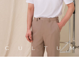 [CULTUM] Solid Color Polo Shirt