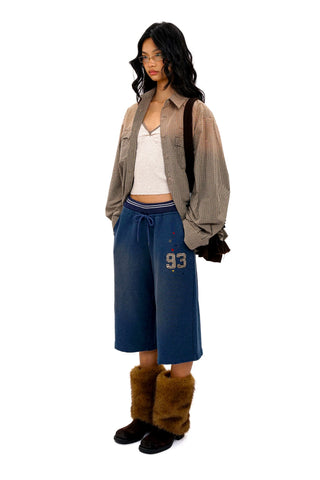 [Moromoro2] Gradient Plaid Shirt