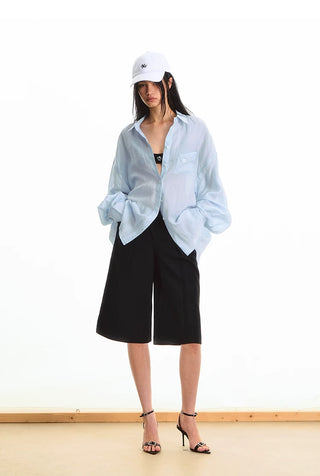 [NOTAWEAR] Low-Rise Bermuda Shorts