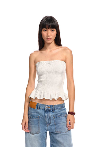 [NOTAWEAR] Mermaid Ruffle Tube Top