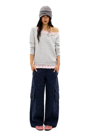 [Moromoro2] Washed Work Pants