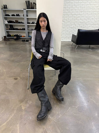 [NeverSeez] Solid Long-sleeve T-shirt