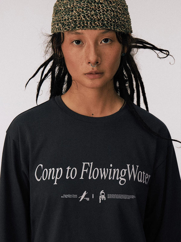 [CONP] FlowingWater Collaboration Long Sleeve Tee
