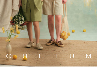 [CULTUM] Knit Drawstring Shorts