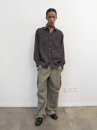 [NeverSeez] Double Pocket Shirt