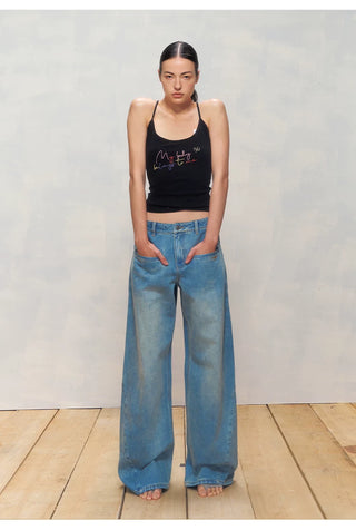 [NOTAWEAR] Summer Loose Straight-Leg Jeans