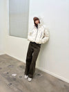 [NeverSeez] Corduroy Wide Leg Casual Pants