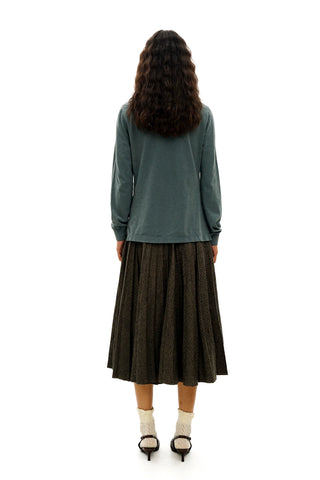 [Moromoro2] Embroidered Polo Top