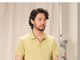 [CULTUM] Solid Color Polo Shirt