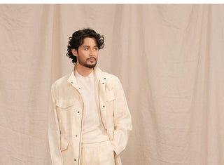 [CULTUM] French Linen M65 Jacket