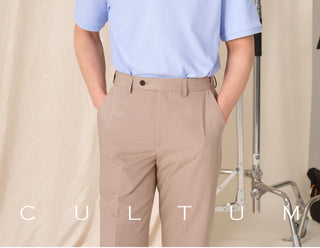 [CULTUM] Solid Color Polo Shirt