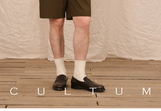 [CULTUM] Lightweight Elastic Waist Shorts