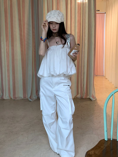 Fungus Sleeveless Tube Top