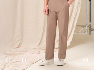 [CULTUM] Solid Color Polo Shirt
