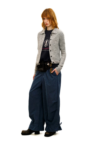 [Moromoro2] Wool Blend Collar Cardigan