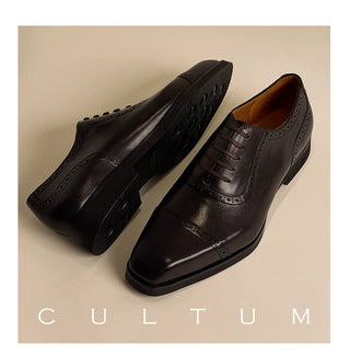 [CULTUM] Leather Oxford Shoes
