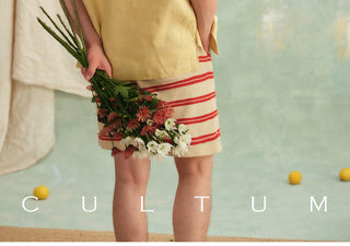 [CULTUM] Linen Cuban Collar Shirt