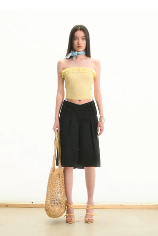 [NOTAWEAR] Low-Rise Bermuda Shorts