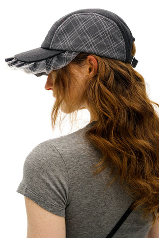 [Moromoro2] Wool Blend Double Trim Baseball  Cap