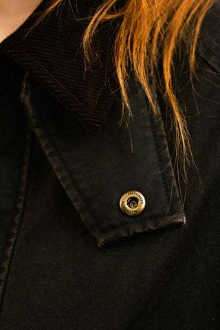 [Moromoro2] Corduroy Collar Ranch Jacket