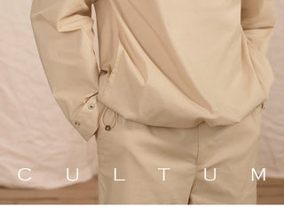 [CULTUM] Hooded Pullover Jacket