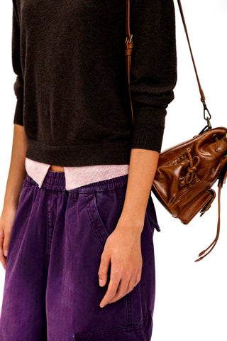 [Moromoro2] Faux Two-piece Polo Sweater