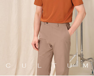 [CULTUM] Solid Color Polo Shirt
