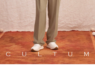 [CULTUM] Pleated Relaxed Trousers