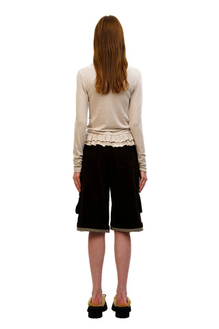 [Moromoro2] Long Sleeve Lace T-shirt