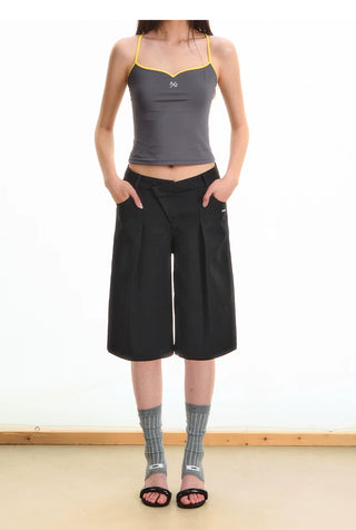 [NOTAWEAR] Low-Rise Bermuda Shorts