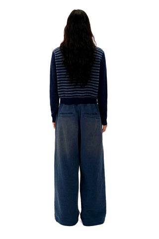 [Moromoro2] Striped Knit Cardigan