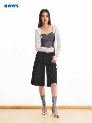 [NOTAWEAR] Low-Rise Bermuda Shorts