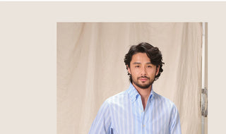 [CULTUM] Cotton Stripe Shirt