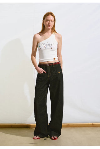 [NOTAWEAR] Summer Loose Straight-Leg Jeans