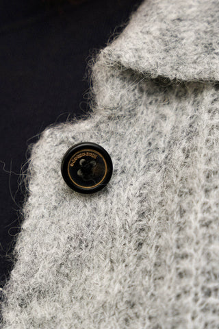 [Moromoro2] Wool Blend Collar Cardigan