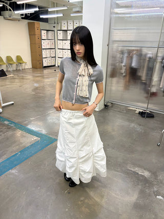 [NeverSeez] Colorblock Knit Cardigan