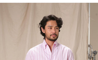 [CULTUM] Cotton Stripe Shirt