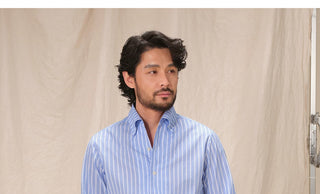 [CULTUM] Cotton Stripe Shirt