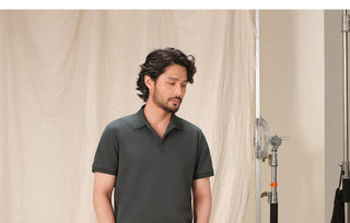 [CULTUM] Solid Color Polo Shirt