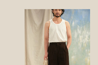 [CULTUM] Linen Drawstring Shorts