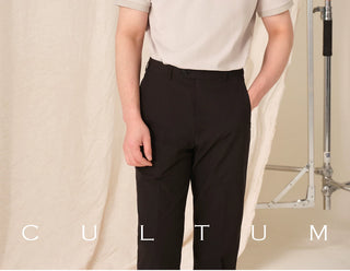[CULTUM] Solid Color Polo Shirt