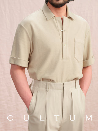 [CULTUM] Pocket Polo Shirt