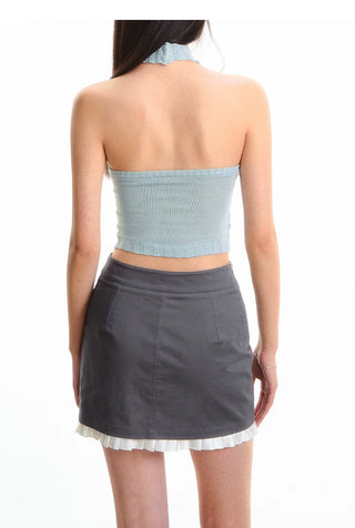 [NOTAWEAR] Fair Isle Halter Vest