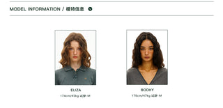 [Moromoro2] Embroidered Polo Top