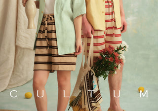 [CULTUM] Linen Cuban Collar Shirt