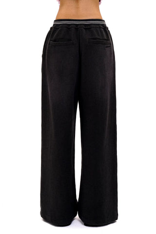 [Moromoro2] Distressed Star Applique  Sweatpants