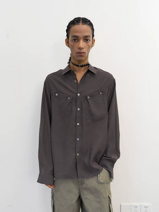 [NeverSeez] Double Pocket Shirt