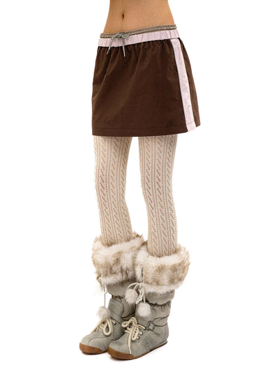 [Moromoro2] Color Block Track  Jacket/Skirt/Pants